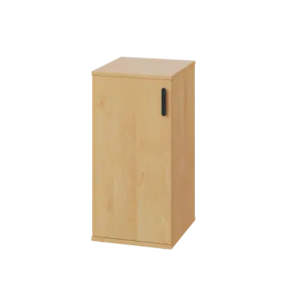 LN 2 - 3D kancelářská skříň, 1-dveřová, levá, 750x360x400, javor horský